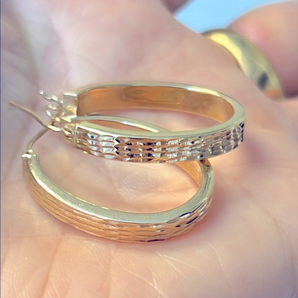 Vintage Gold and Silver Earrings